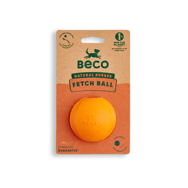 Beco Fetch Ball - orange