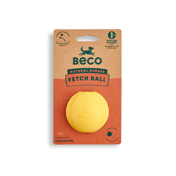 Beco Fetch Ball - gelb